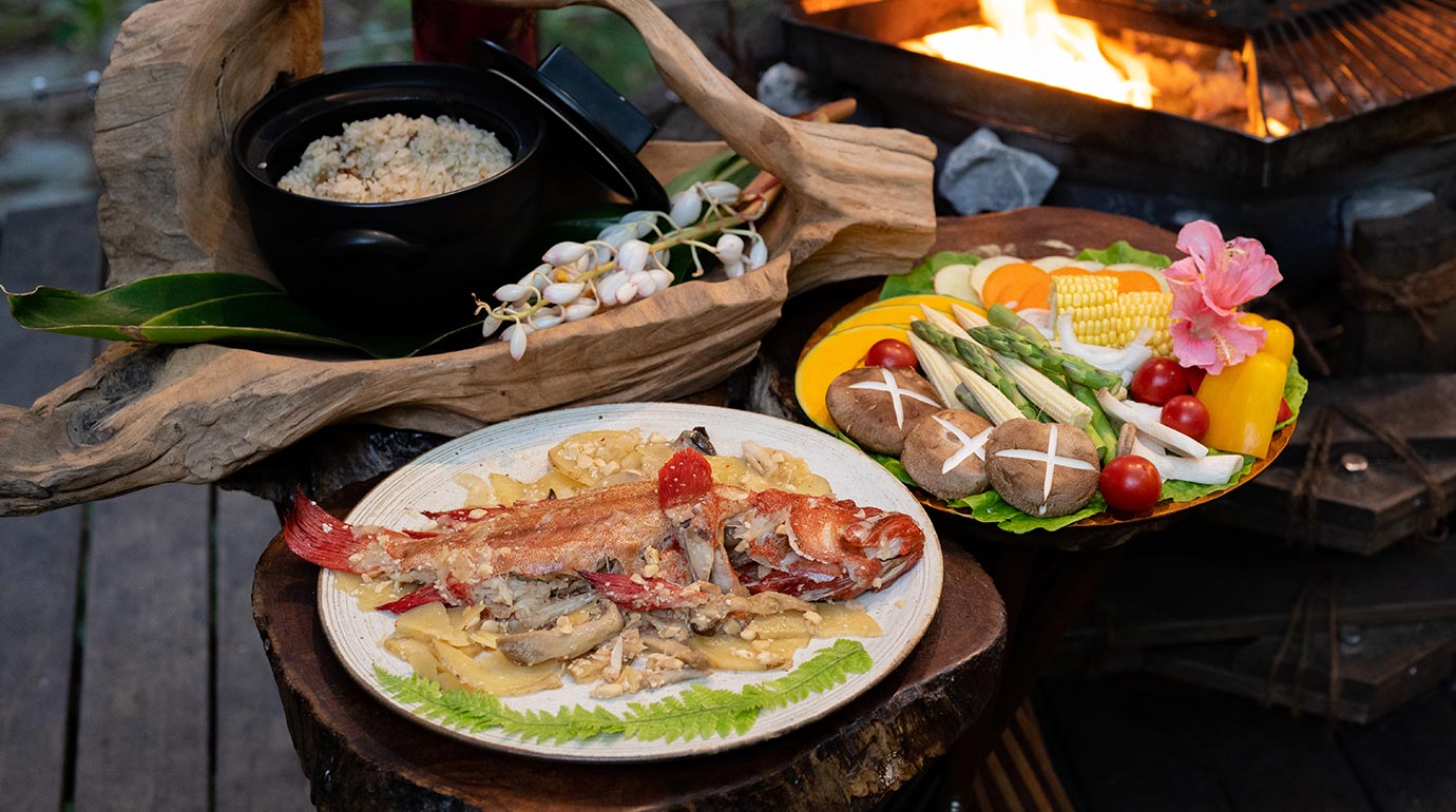 海鮮BBQ與沖繩煲飯